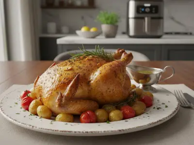 Poulet Rôti aux Herbes à l'Air Fryer Cosori