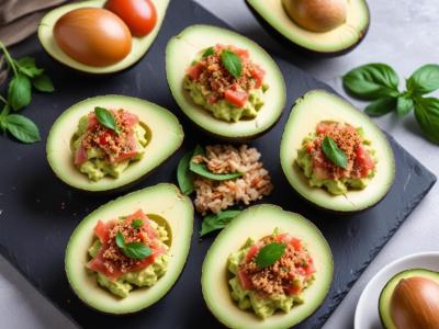 Avocats Farcis au Thon Frais et Léger