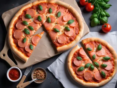 Pizza Gourmande au Saumon Fumé et Aneth