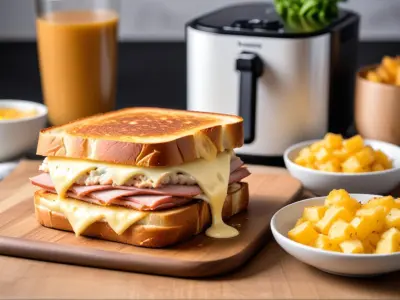 Le Croque Monsieur Parfait à l'Air Fryer
