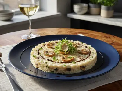 Le Risotto Mystère aux Champignons de Paris