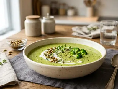 Velouté Protéiné de Brocoli, Courgette et Pommes de Terre