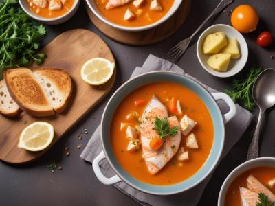 Soupe de poissons maison