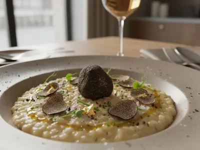 Risotto Mystère à la Truffe Noire