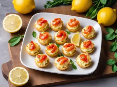 Bouchées Fraîches au Crabe et Citron Vert