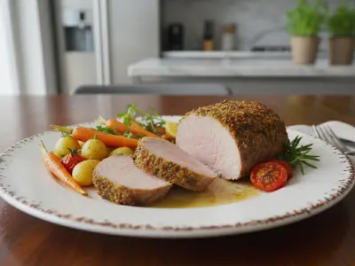 Filet Mignon de Porc Rôti à l'Airfryer aux Herbes