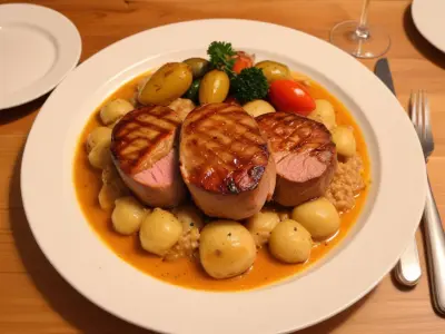 Andouillette au four, un délice lyonnais revisité