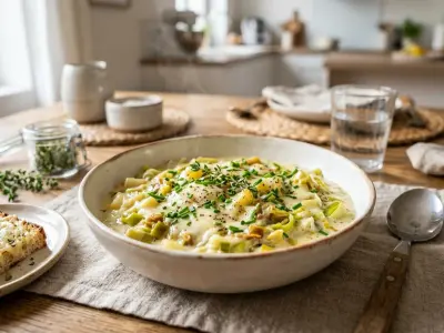 Fondue de Poireaux Crémeuse au Cookeo