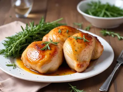 Poulet Rôti Fondant aux Herbes de Provence