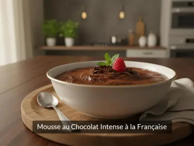 Mousse au Chocolat Intense à la Française