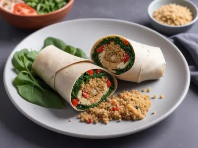 Wrap au Quinoa et Épinards
