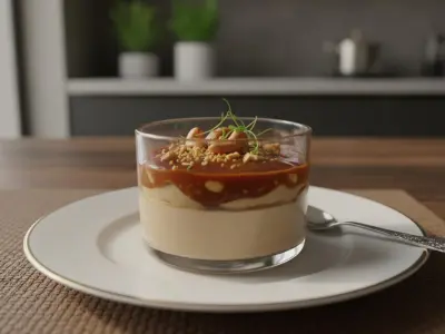 Crème Soyeuse au Caramel de Cajou sans Cuisson