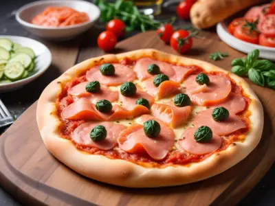 Pizza Saumon Fumé à l'Aneth
