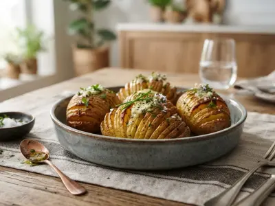 Pommes de terre Hasselback fondantes au barbecue