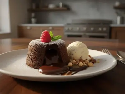 Le Fondant au Chocolat Noir Intense