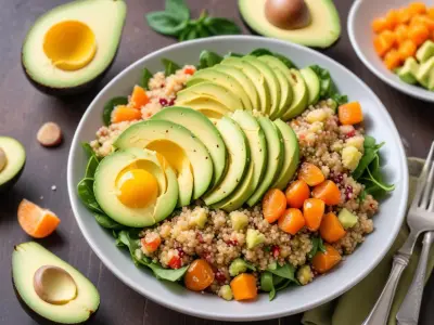 Salade de Quinoa aux Clémentines et Avocat