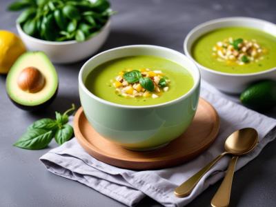 Soupe Fraîcheur Avocat-Citron Vert