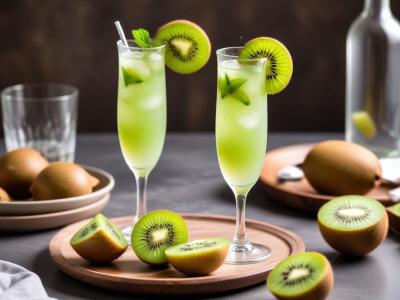 Kiwi Vodka Sparkler