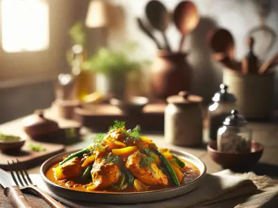 Poulet au curry