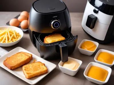 Carrés Croustillants aux Œufs de l'Air Fryer