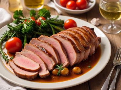 Côtes de Porc Saisies à l'Ail et au Thym