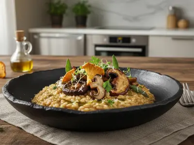 Le Risotto de l'Infiltré aux Champignons