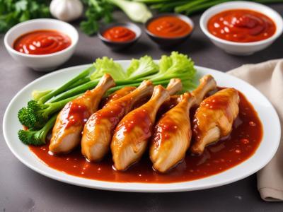 Pilons de Poulet Caramélisés Sauce Sriracha