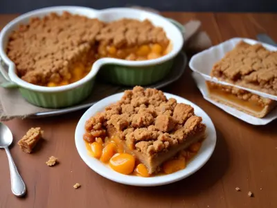 Crumble Douceur d'Hiver Clémentines & Spéculoos