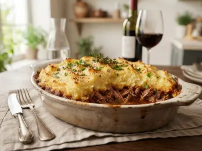 Hachis parmentier de canard