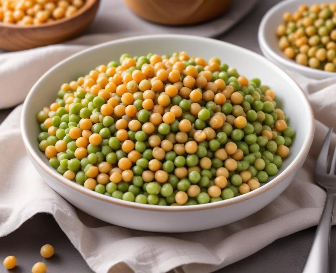 Salade fraîche de pois chiches