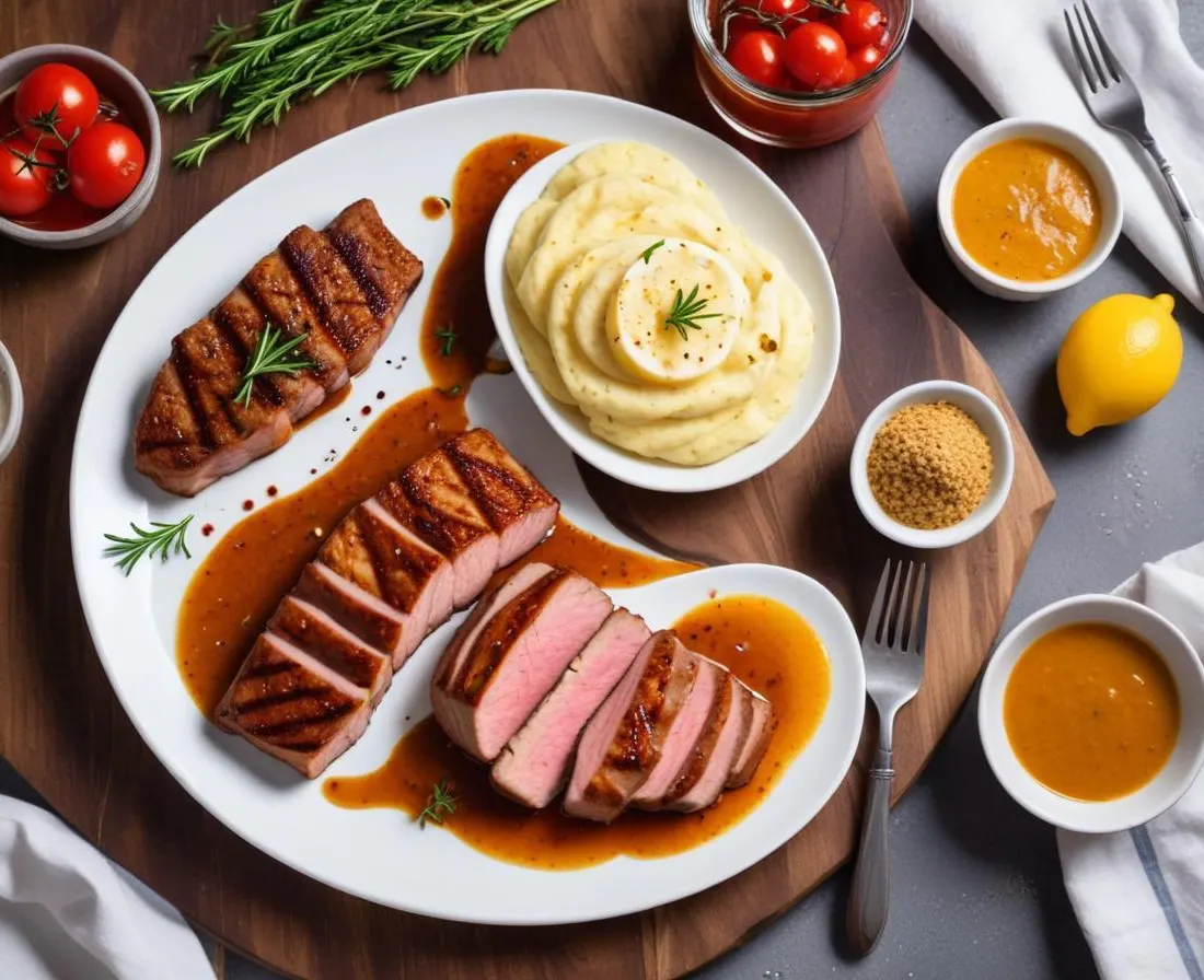 Filets de dinde marinés au yaourt et épices