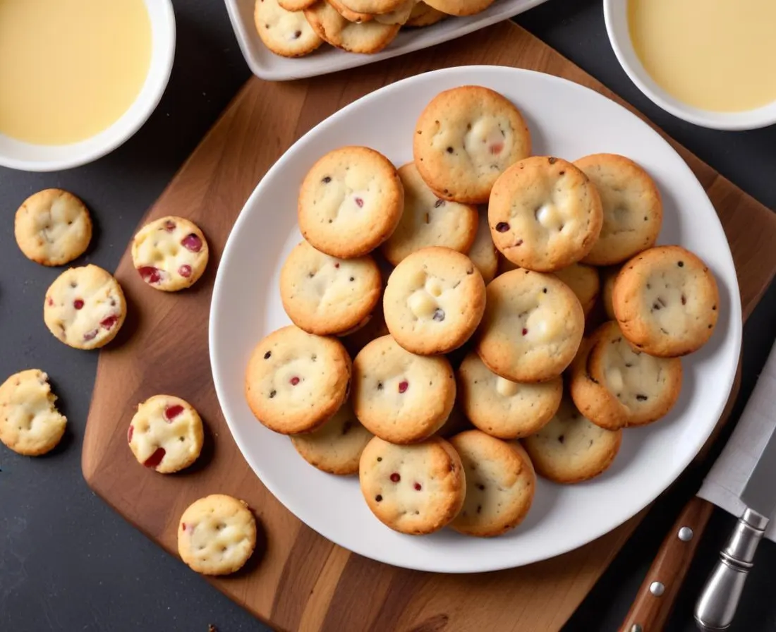 Cookies Salés Lardons et Emmental