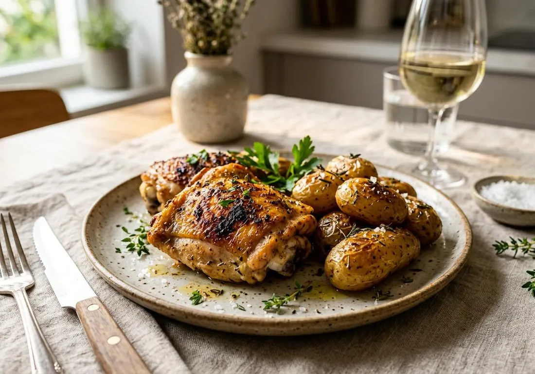 Hauts de Cuisse Croustillants et Grenailles aux Herbes de Provence