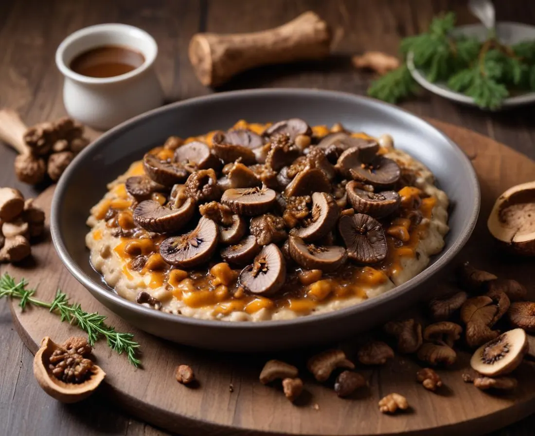 Pintade aux Morilles Crémée