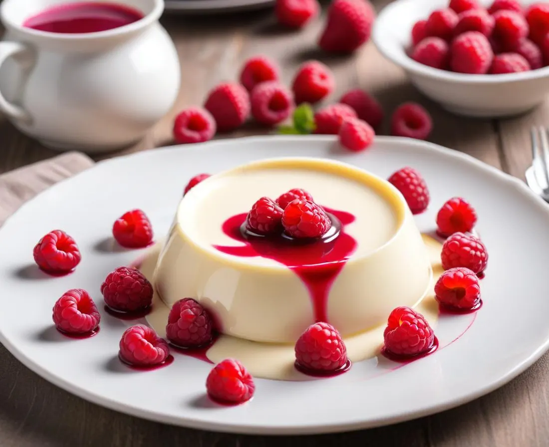 Panna Cotta à la Framboise