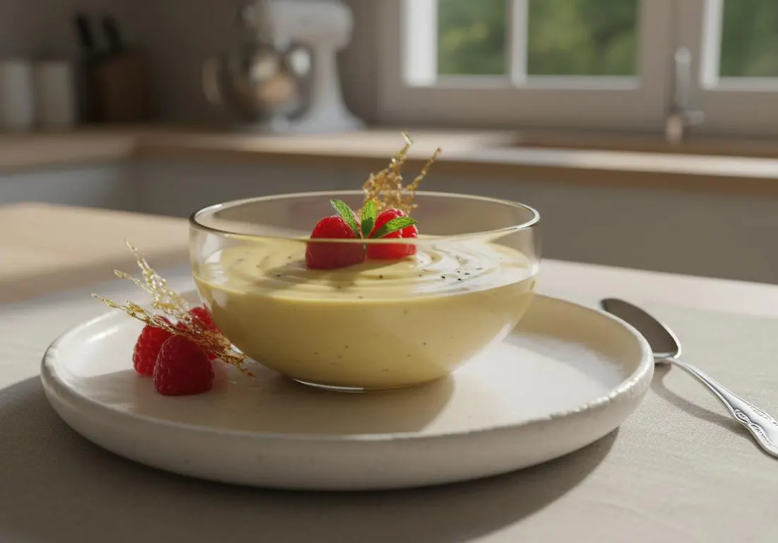 Crème Anglaise Onctueuse à la Vanille