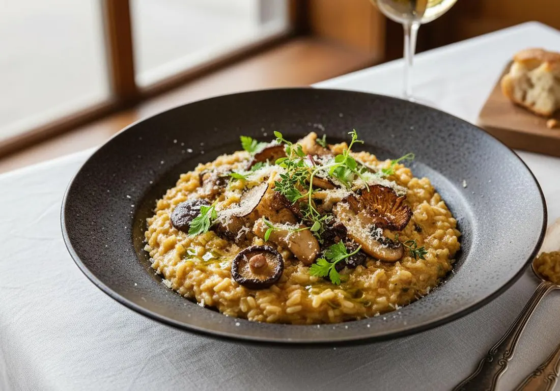 Le Risotto Alchimique aux Champignons