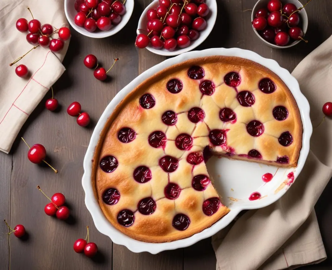 Clafoutis aux Cerises Traditionnel