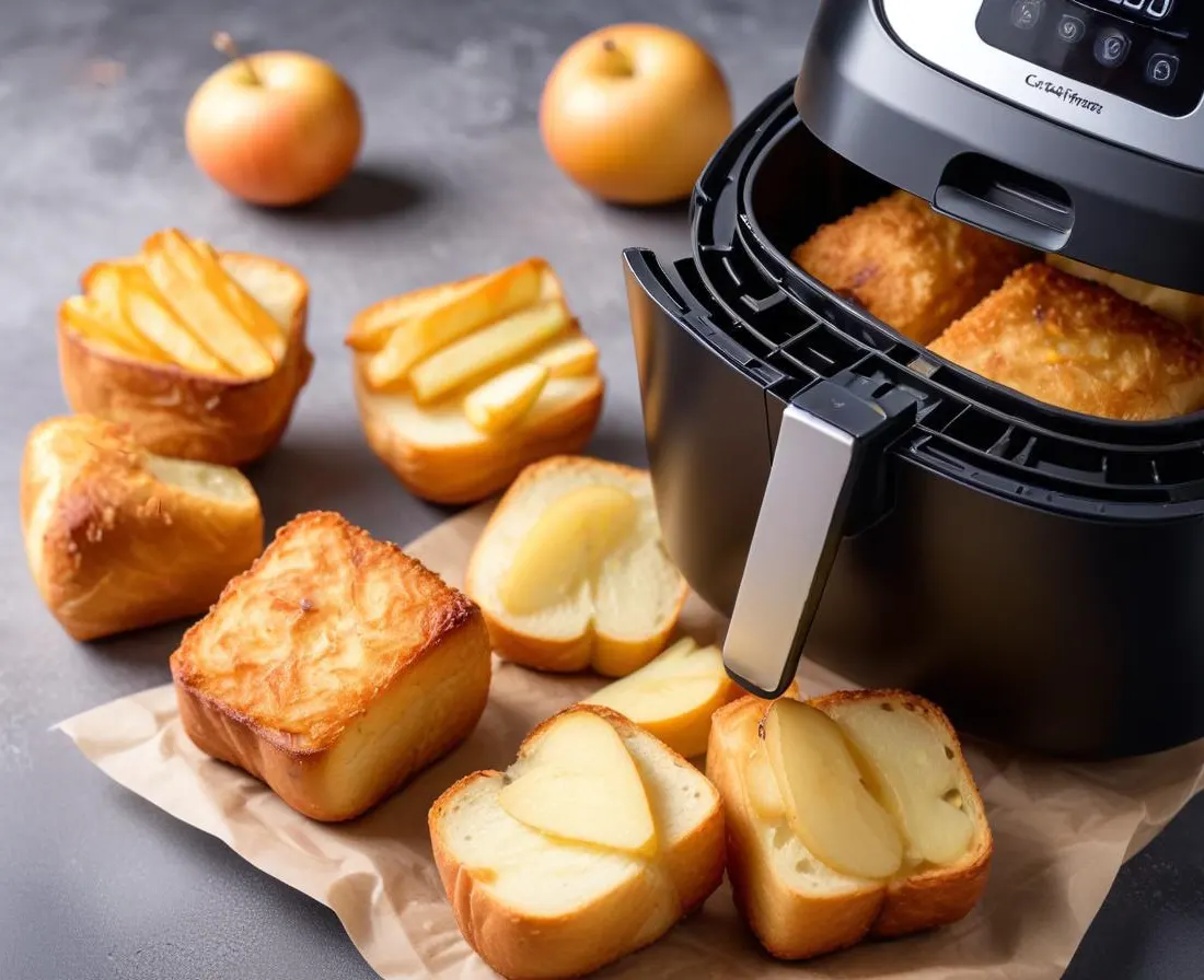 Carrés de Pommes de Terre Croustillants à l'Air Fryer