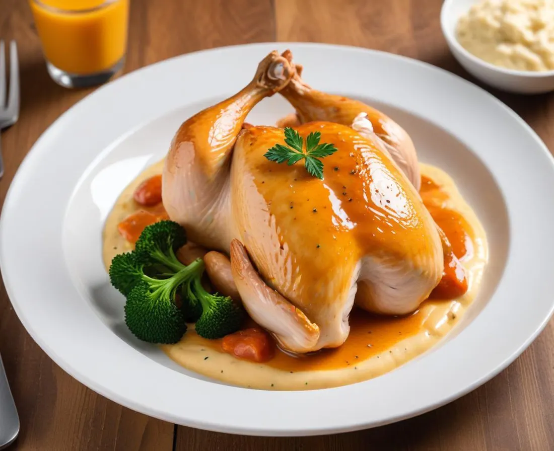 Emincé de poulet à la crème