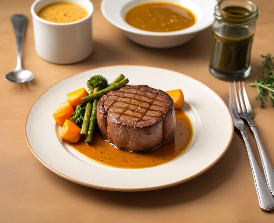 Filet mignon à la moutarde au Cookeo