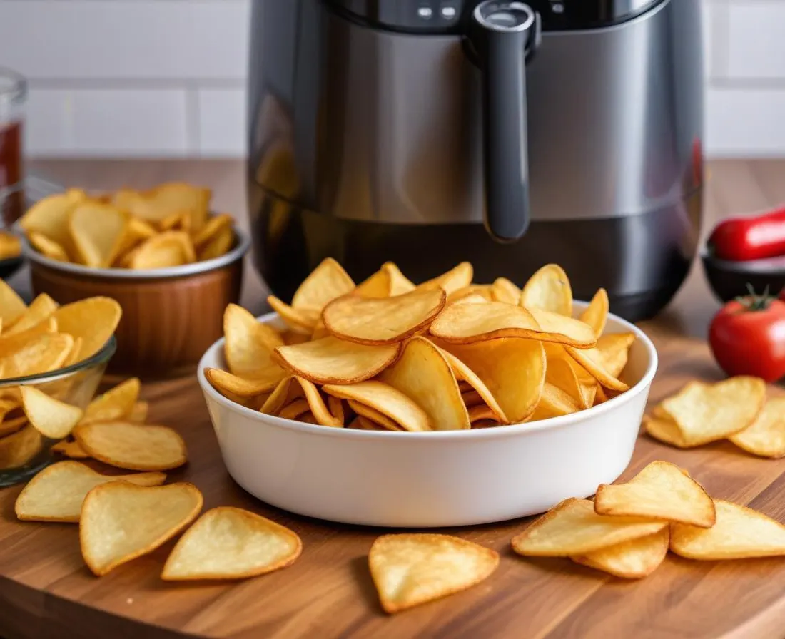Chips Maison Épicées à l'Airfryer