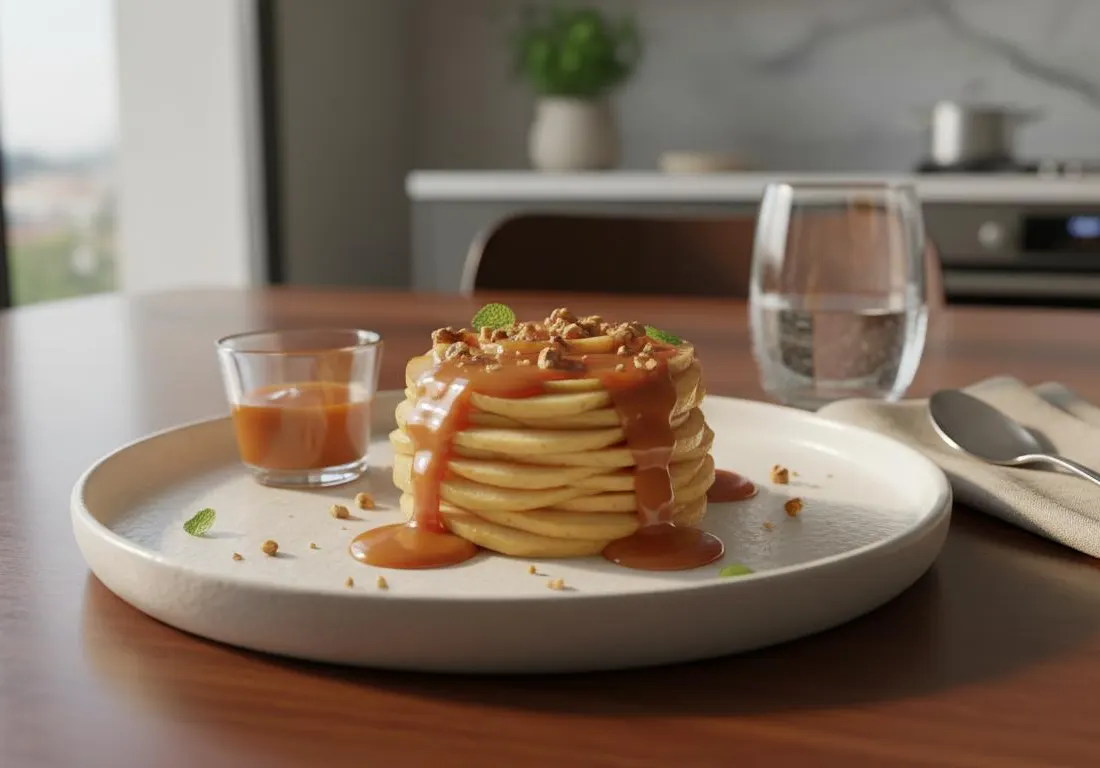 Douceur de Pomme au Caramel Fondant (Vegan & Sans Cuisson)