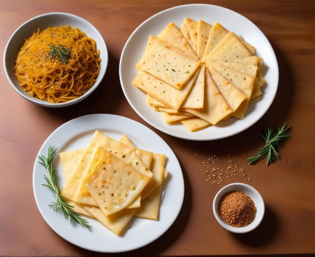 Feuilletés au fromage et cumin