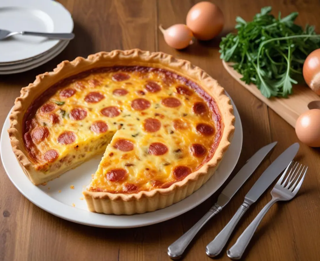 Quiche Lorraine Traditionnelle