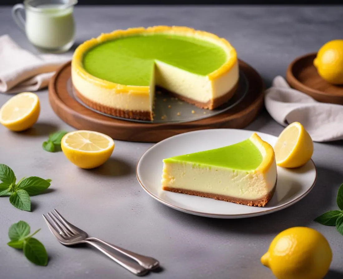 Cheesecake au Citron Vert