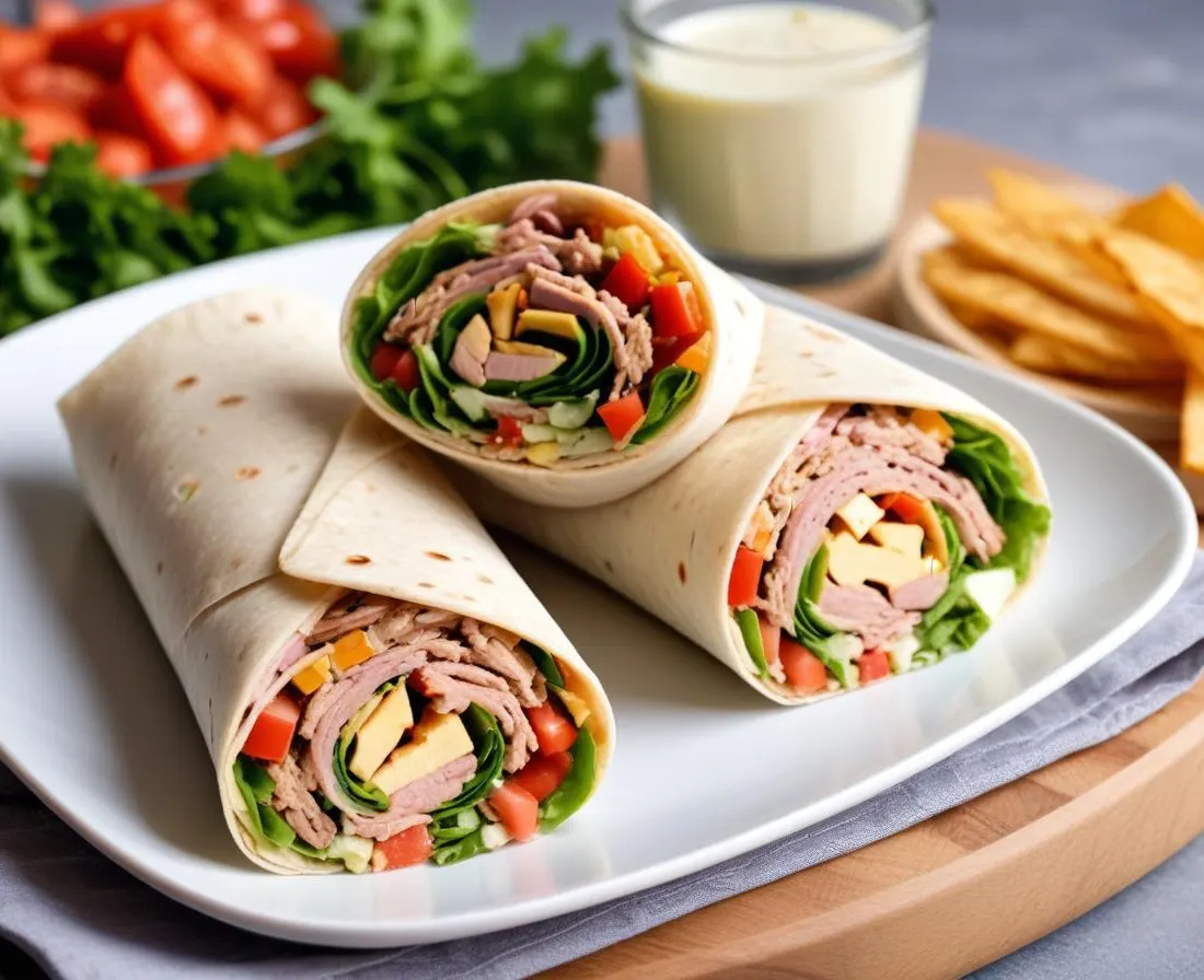 Wraps Express au Thon et Maïs