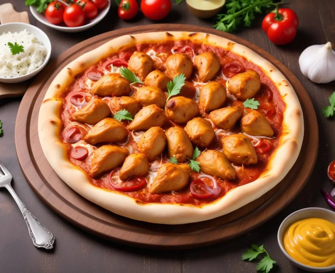 Pizza Poulet Tikka Massala