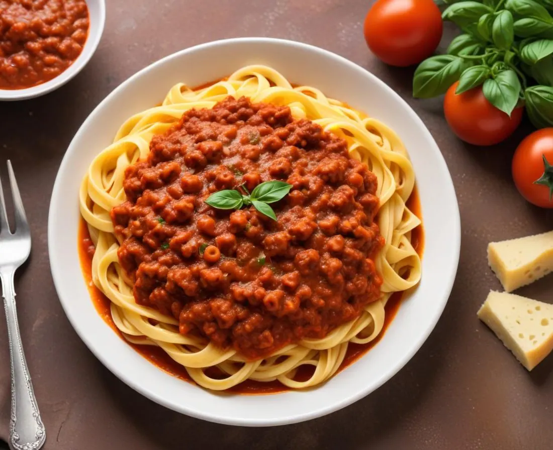 Pâtes Complètes Sauce Bolognaise Maison : Un Classique Réconfortant