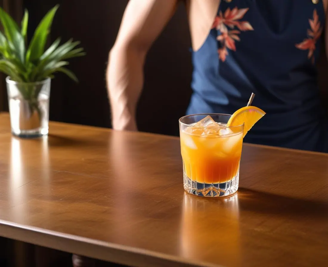 Cocktail Exotique au Rhum